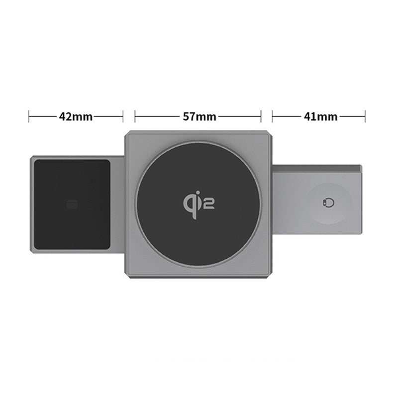 🎅🏻3-in-1 Foldable Magnetic Wireless Charging Station