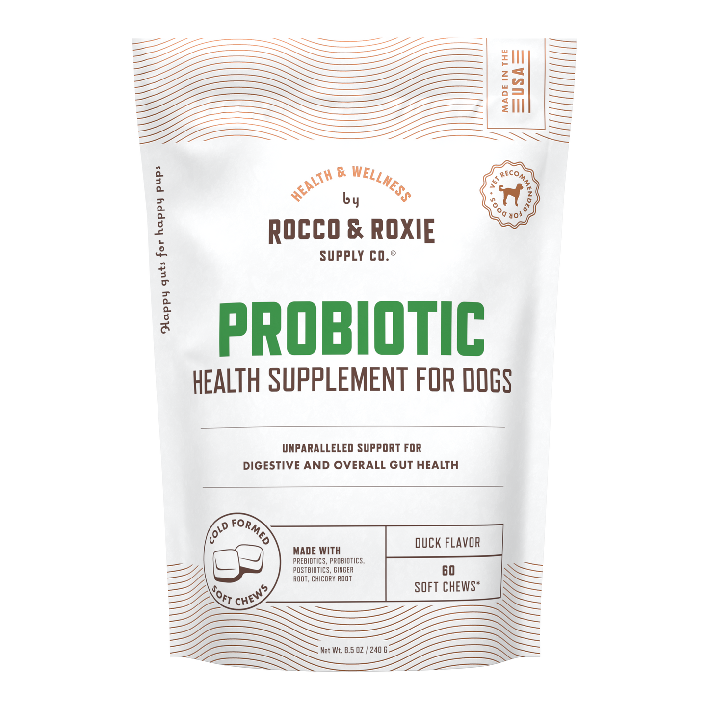 Rocco & Roxie Probiotic Dog Chew