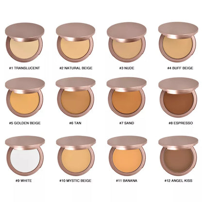 🖤2026 New Year · 30% OFF🖤⚡50K+ SOLD!✨Oil-Control Setting Compact Powder Foundation