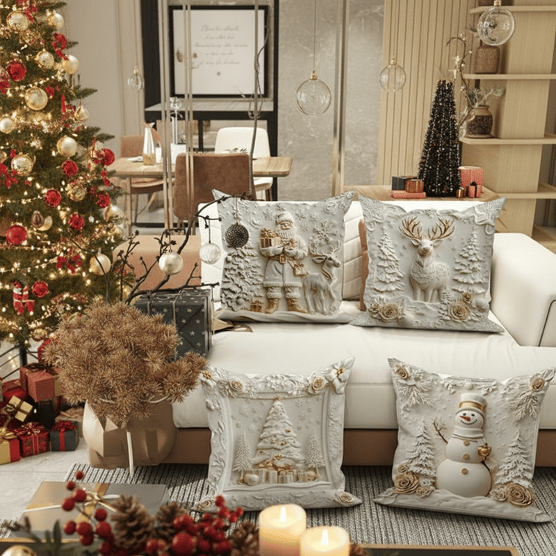 🎁Early Christmas Hot Sale 49% OFF🎅🎄Christmas Themed Cushion Cover