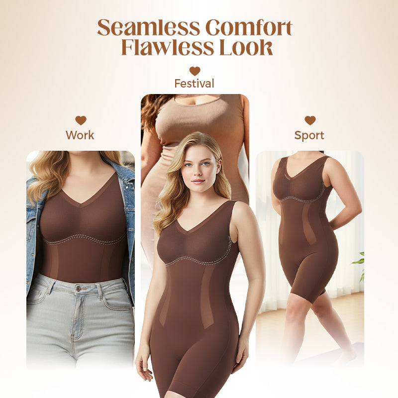 💞95K+ SOLD!💕Tummy Tuck & Hip Lift Traceless One-piece Shapewear