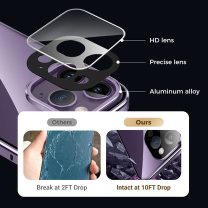 🎅🏻Magnetic double-sided anti-peep glass mobile phone case for iPhone