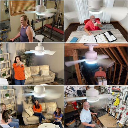 ⏰LAST DAY SALE 49% OFF🔥SmartBreez™ 40W LED Ceiling Fan Light – 20.5” Ultra-Quiet with Remote 🎯 | E27 + FREE B22 Adapter 🔌 | For Bedroom 😴, Kitchen 👩‍🍳 & Garage 🛠️ – UK Ready! 🇬🇧