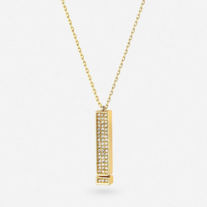 "I Love You" Halsband - Äkta Guld