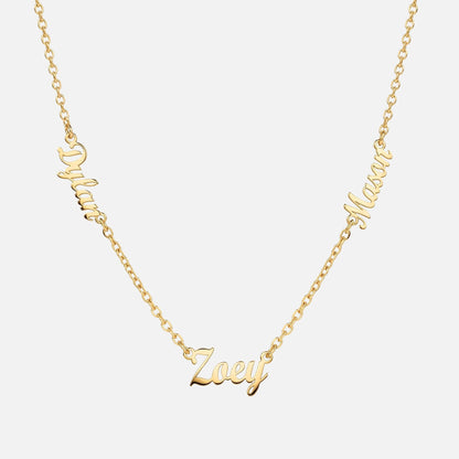 Flera Namnhalsband