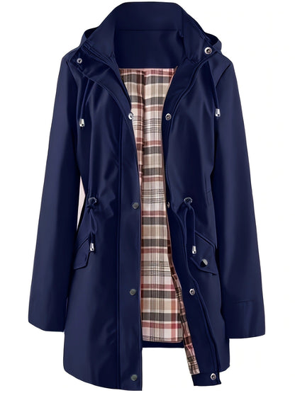 ❤️‍🔥New Arrival-50% Off🥰Solid Color Casual Jackets, Waterproof and Windproof Coats, Hooded Windbreakers