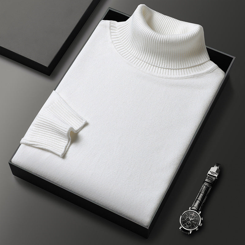 ✨Men's Solid Color Premium Turtleneck Sweater