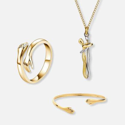 Kramring, Kramhalsband & Kramarmband - Äkta Silver