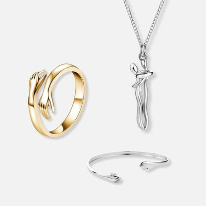 Kramring, Kramhalsband & Kramarmband - Äkta Silver