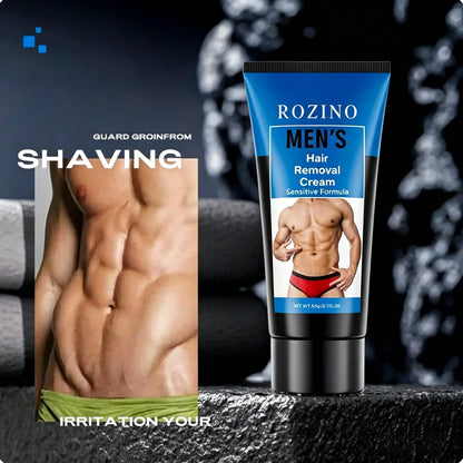 Men's hair removal cream 🧔 Gentle and non-irritating, can be used on chest, back, arms and legs ✨