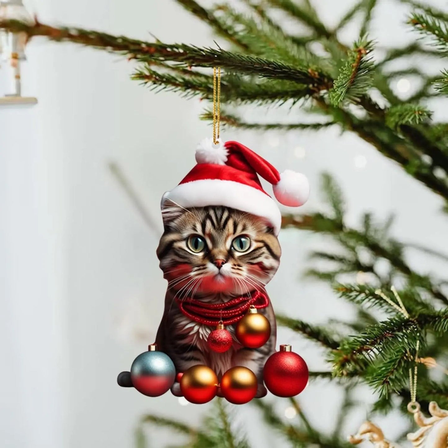 🎅🏻Christmas Cat Ornaments😻