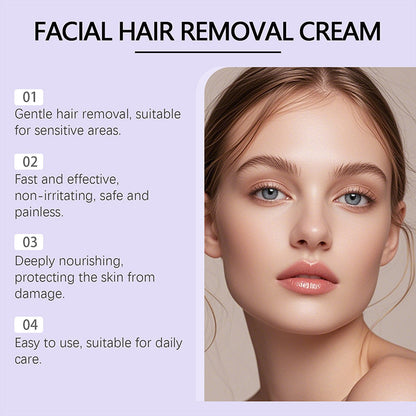 💥Gentle and Painless Facial Hair Removal Cream