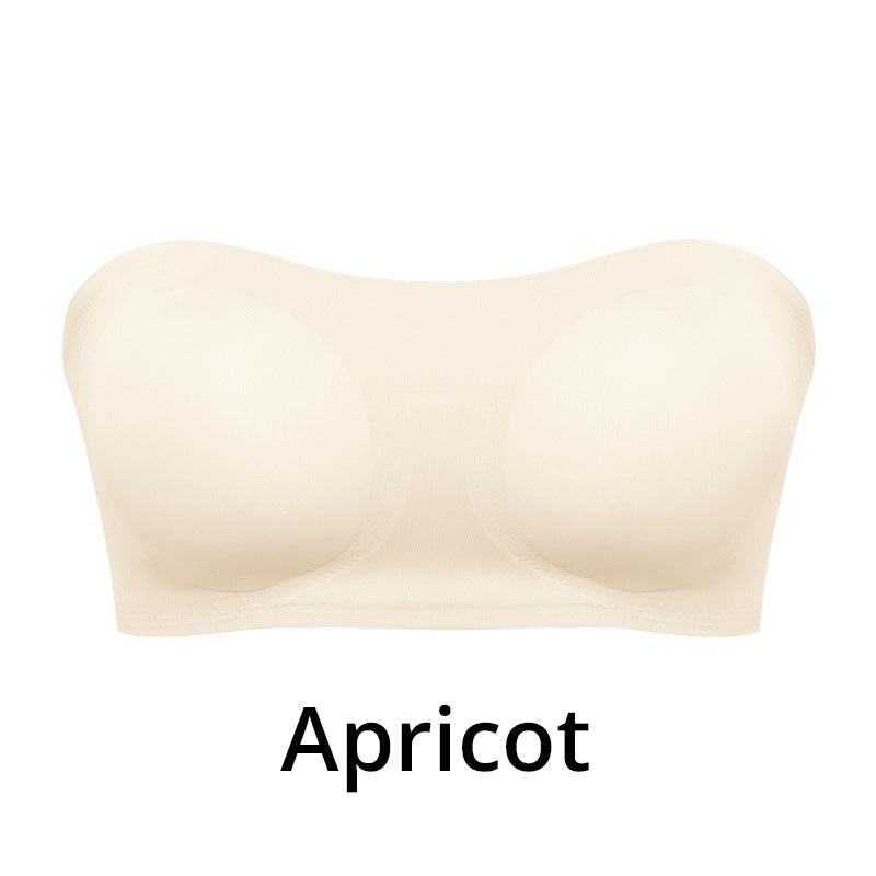💜 BUY 1 GET 1 FREE 💜 Women's Non-Slip Strapless Wireless Bra with Crossover Side Closure