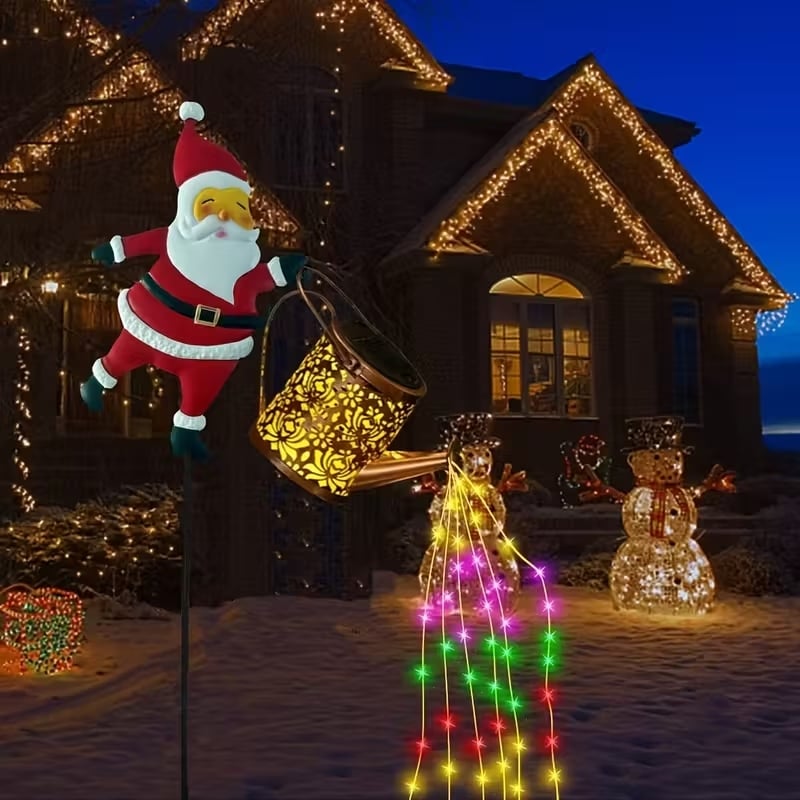 🎅Christmas Sale🎄50K+ SOLD! 🎁✨Christmas Solar Kettle Light & Lantern Garden Decor Collection💕