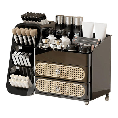 Large Capacity Cosmetic Organizer with Drawers