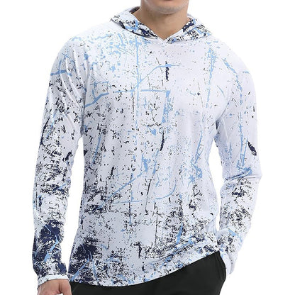 Men’s Outdoor Hooded UV Performance Shirt