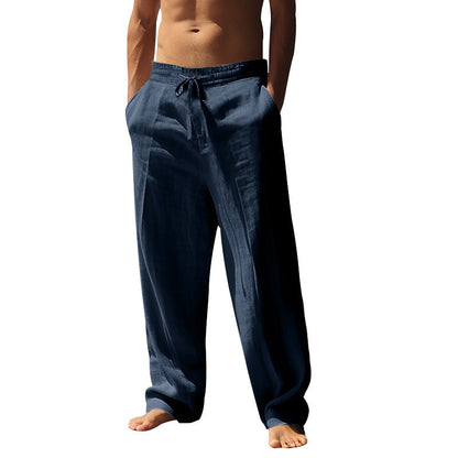 🔥Men's Casual Drawstring Pants with Pockets